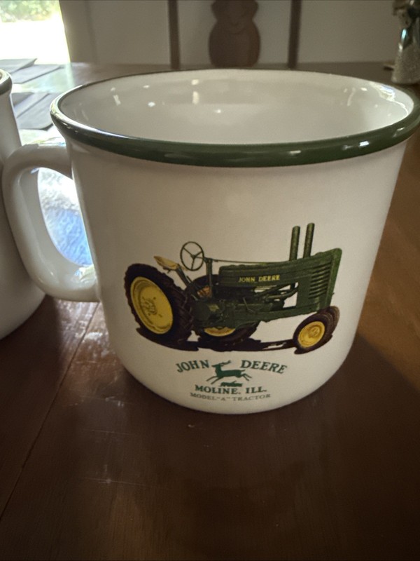 John Deere Model "A" Tractor Moline Illinois Collectible Coffee Soup/Mug 16oz gallery