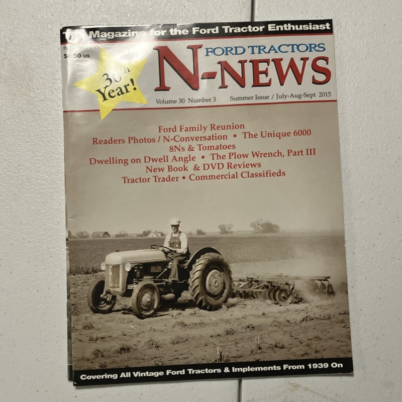 Ford N-News Magazine Lot 30th Year 2015 Agriculture Original Multicolor Brochure gallery
