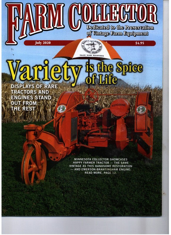 Gleaner Combines & Fordson, Happy Farmer Tractor, Crop Duster History