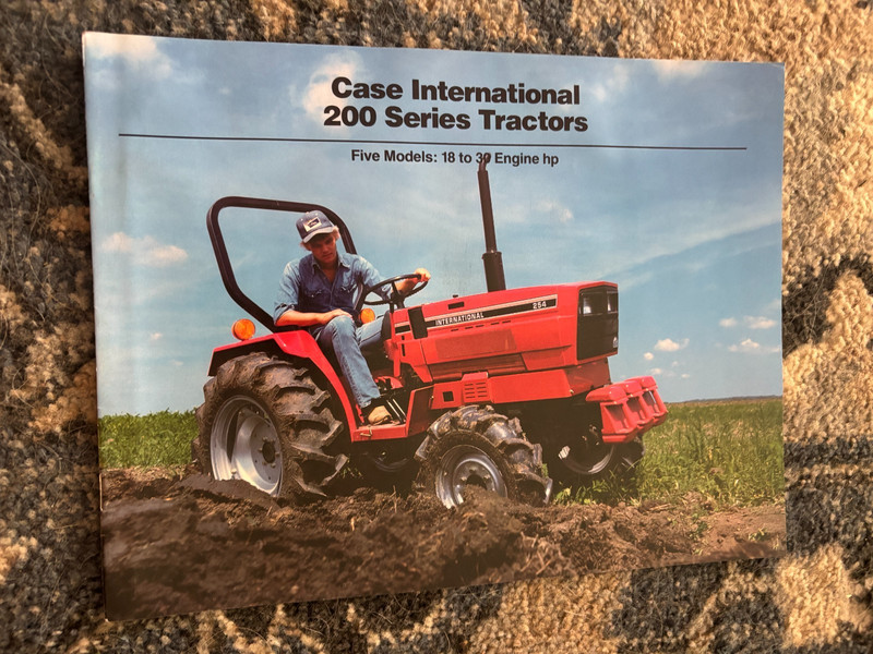 International Harvester 234 244 254 274 284 Tractor Brochure AMIL26