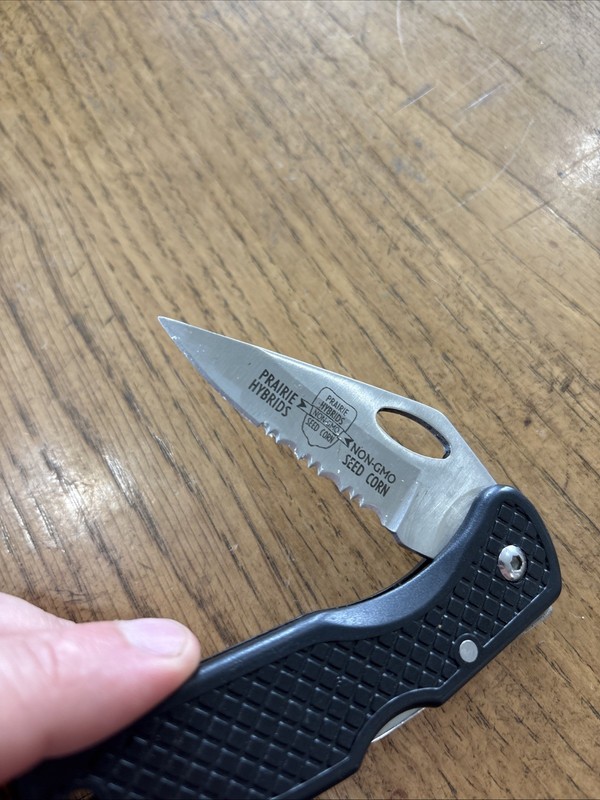 Prairie Hybrids Seed Corn Farm Advertising Pocket Knife gallery