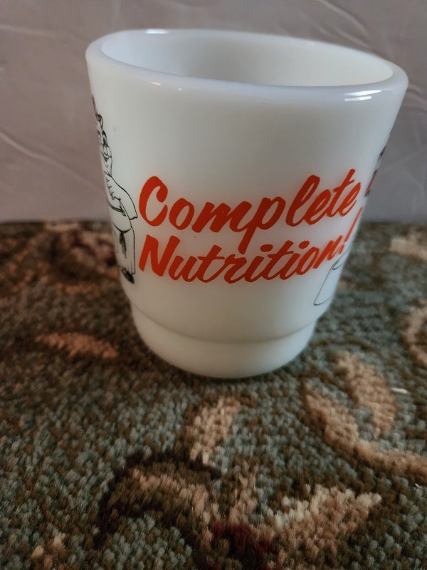 Vintage Golden Sun Feeds Complete Nutrition Coffee Mug Excellent! gallery