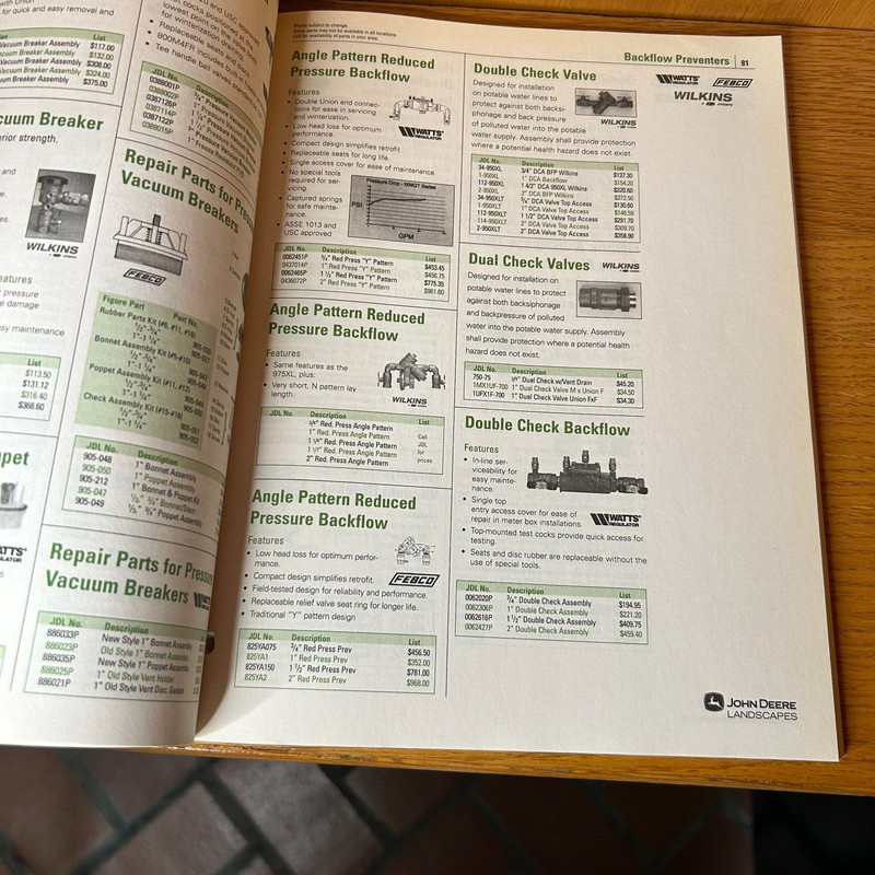 vintage john deere landscapes product catalog 2004/2005 gallery