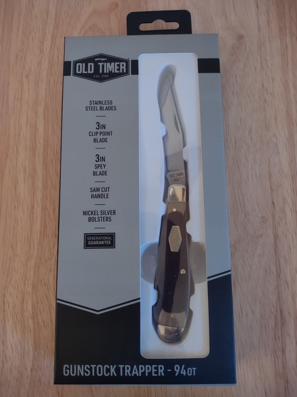 Old Timer 1187296: 94Ot Gunstock Trapper Brand New