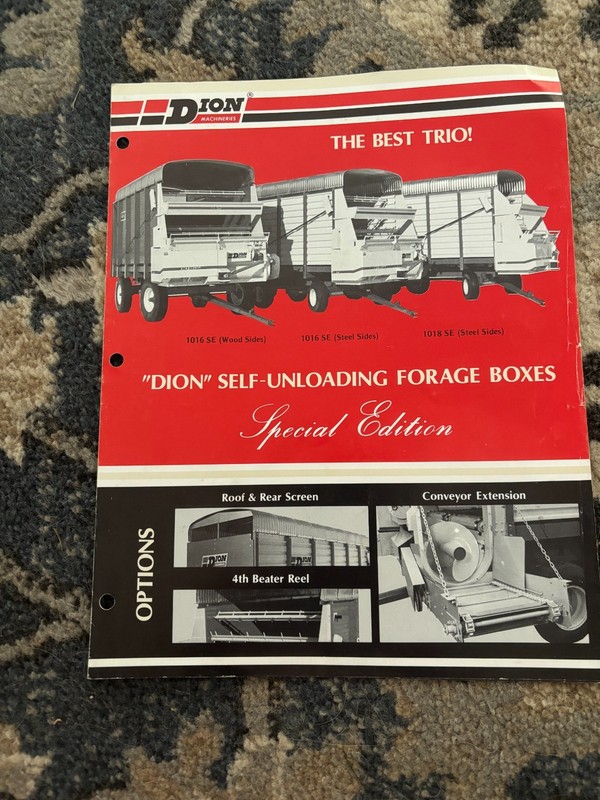 Dion Forage Wagons Brochure DCPA26