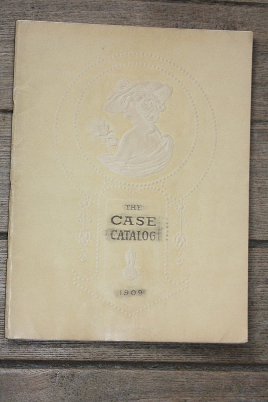 ORIGINAL 1909 J. I. Case Catalog in RARE SHIPPING SLEEVE, Excellent Condition