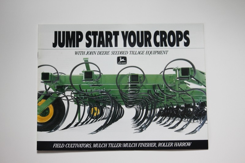 John Deere Cultivators, Mulch Tiller, Mulch Finisher, Roller Harrow, color