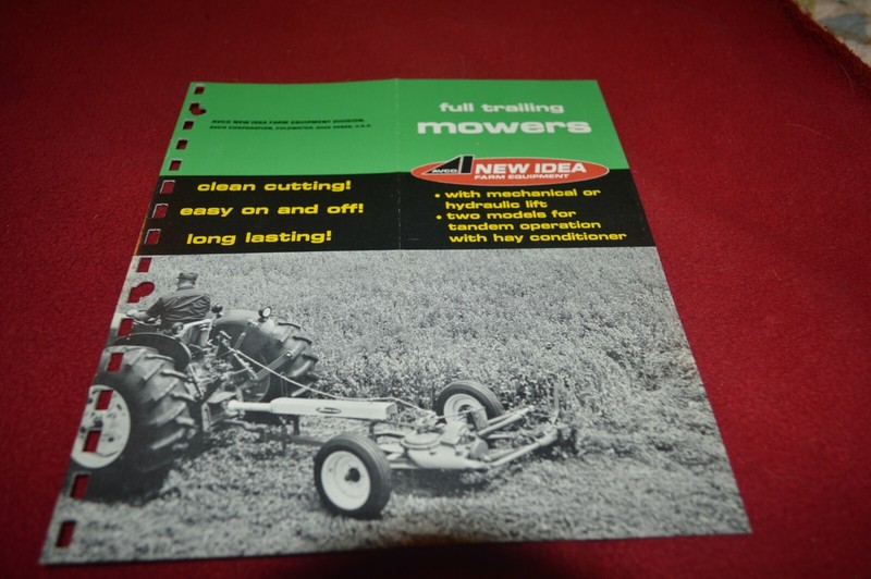 New Idea Full Trailing Mowers Dealer’s Brochure AMIL15