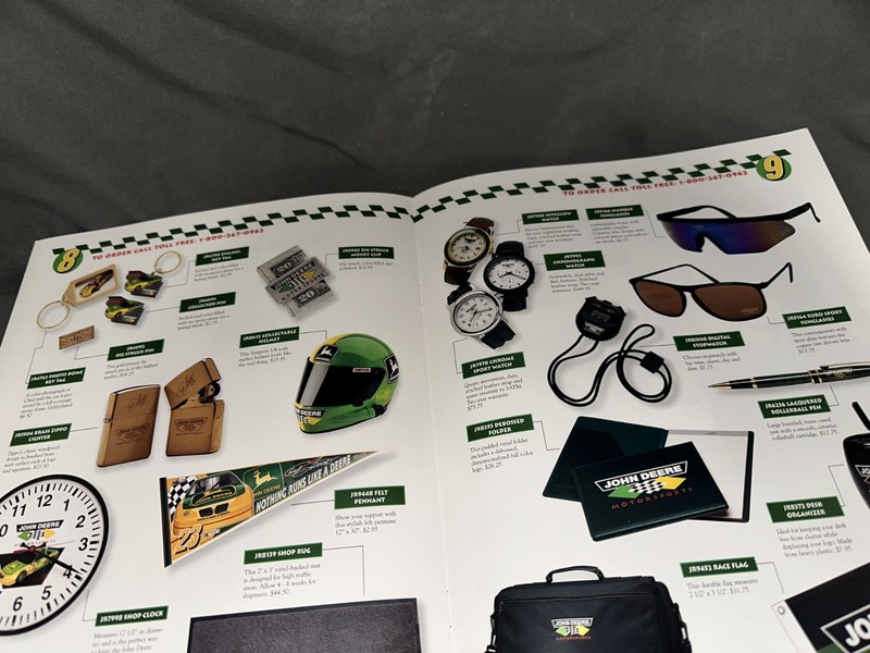 John Deere Motorsports Nascar Merchandise Catalog - 1996 gallery