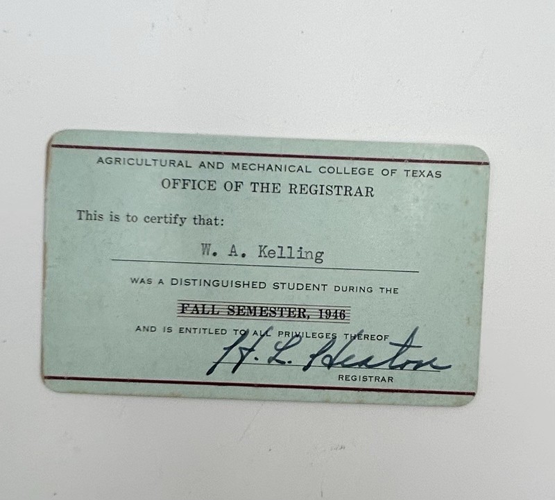 VTG Lot -Ephemera Texas A & M Agriculture College Livestock Grain Hay Standards gallery