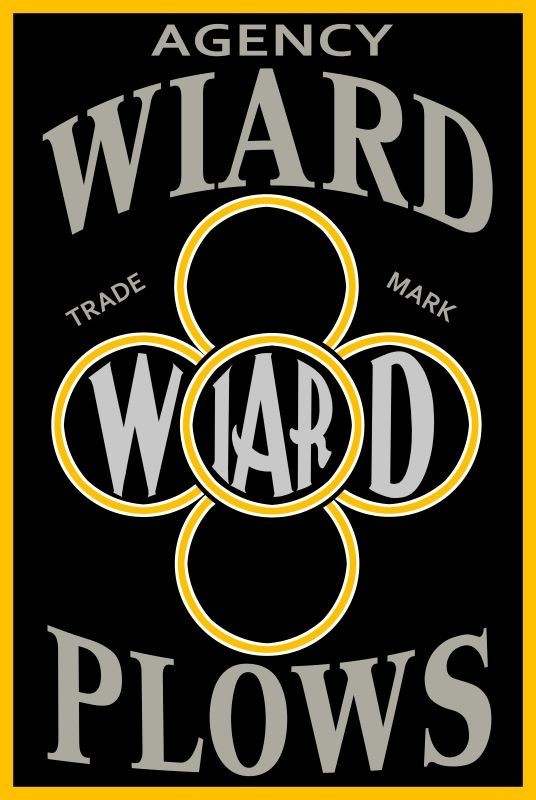 Agency for WIARD Plows NEW Sign-16×24″ USA STEEL XL Size