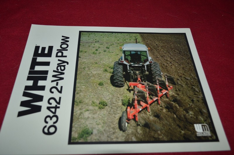 White Tractor 6342 2 Way Plow Dealer Brochure DCPA10