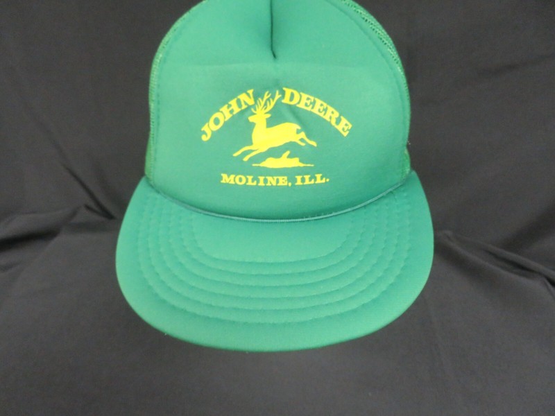 John Deere Cap Moline Ill. By Advon Adjustable Green