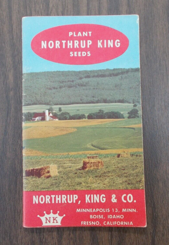 Vintage 1959 Northrup, King & Co. Seeds, Farming Booklet XX-1-9