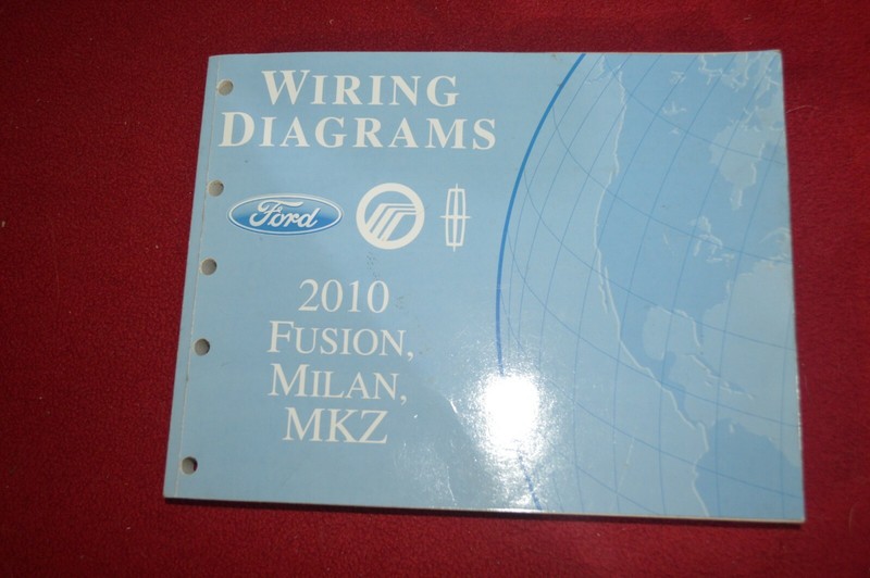 2007 Ford Fusion Mercury Milan Lincoln MKZ Dealer Wiring Diagram Manual WSVA