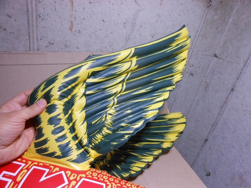 Vintage DeKalb Inflatable Blow Up Seed Corn Flying Ear of Corn Advertising gallery