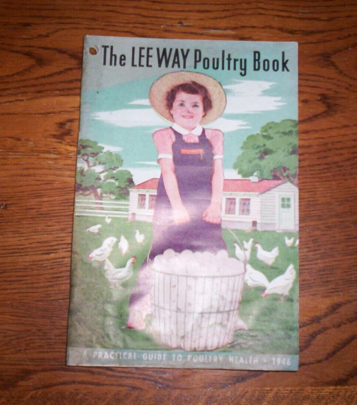 The Lee Way Poultry Book A Practical Guide To Health 1946 Farm Farming Ag
