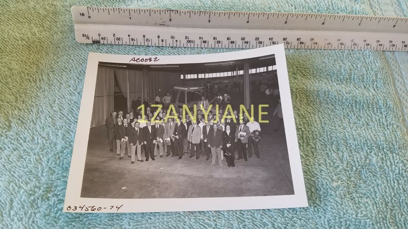 AC0092 Allis-Chalmers Photograph, MEDIA ARCHIVE GROUP OF SUITED MEN IN FACTORY