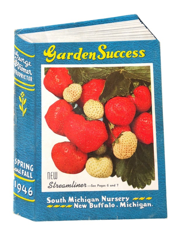Vintage South Michigan Nursery 1946 New Buffalo Stromer Seed Plant Catalog