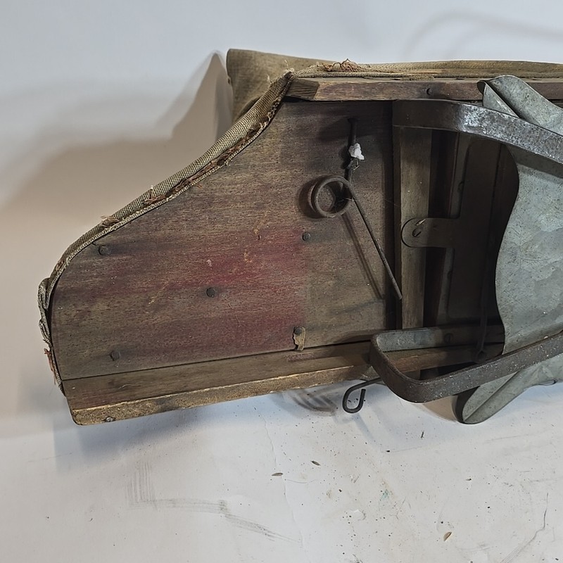 Patented 1925 Cyclone Seed Sower Hand Cranked Antique Seeder Urbana IN USA Works gallery