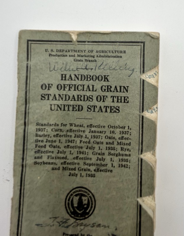 VTG Lot -Ephemera Texas A & M Agriculture College Livestock Grain Hay Standards gallery