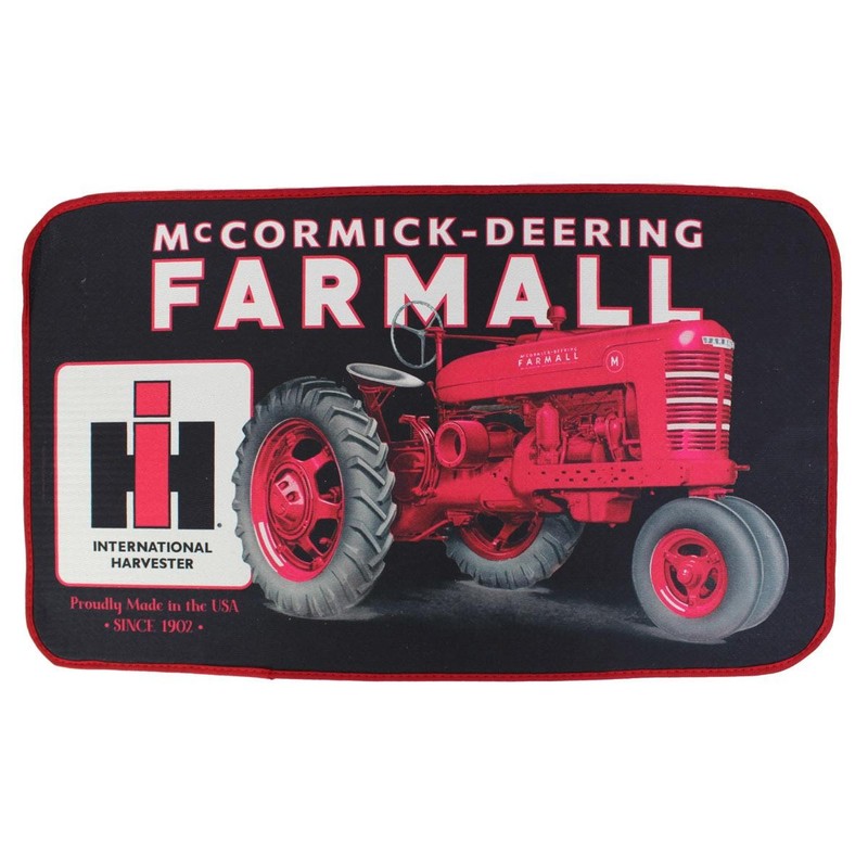 Case IH IH McCormick-Deering Farmall M Tractor Door Mat 30in x 17.75in 42064-Mat
