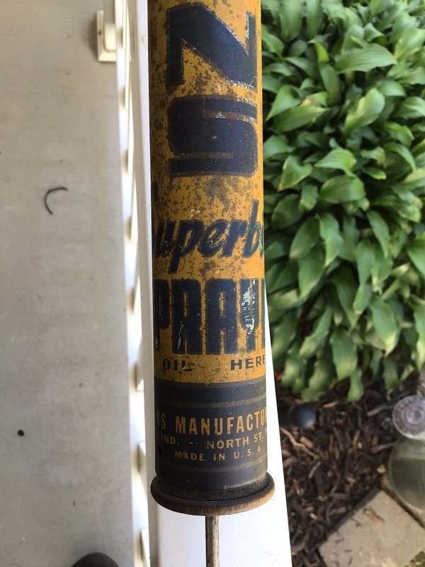 Vintage Dobbins Superbilt Sprayer With Wood handle Agriculture Advertising gallery