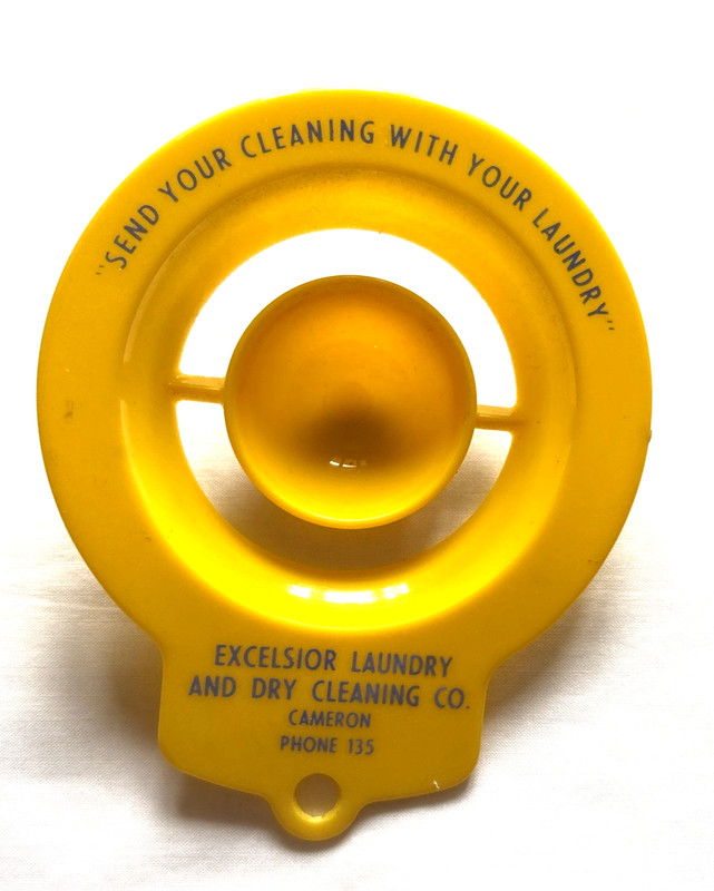 VTG EGG SEPARATOR Advertising Excelsior Laundry Vernon Co. IOWA