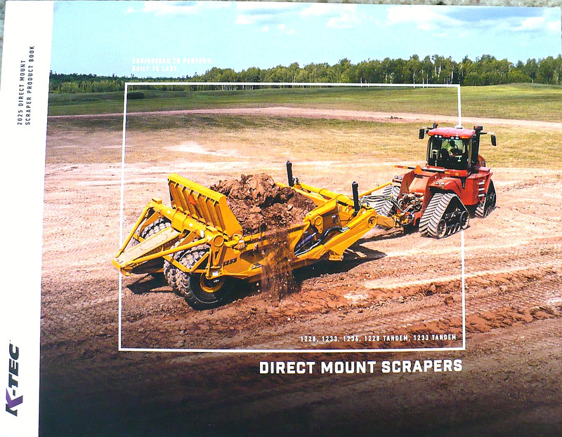 2025 K-TEC 5 MODELS SCRAPERS AND EQUIPMENT BROCHURE (CANADA)