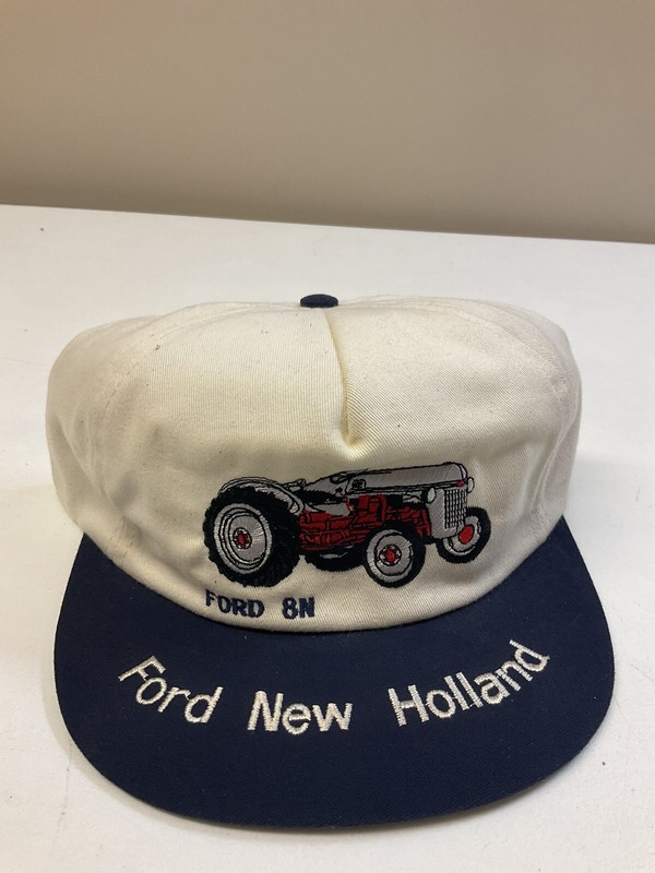 Vintage Hat Trucker Ford Tractor New Holland 80s 90s Retro
