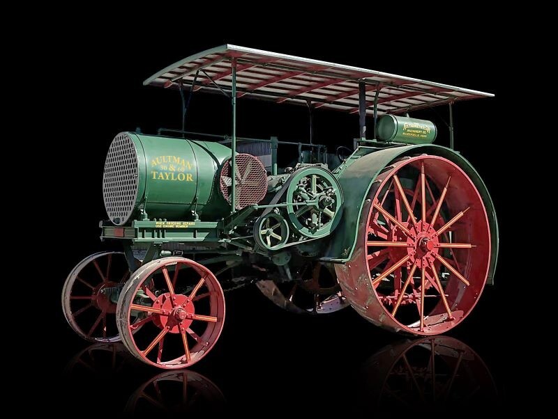 1924 Aultman Taylor 30-60 Tractor, Mansfield OH NEW Metal Sign: 12×16 Ships Free