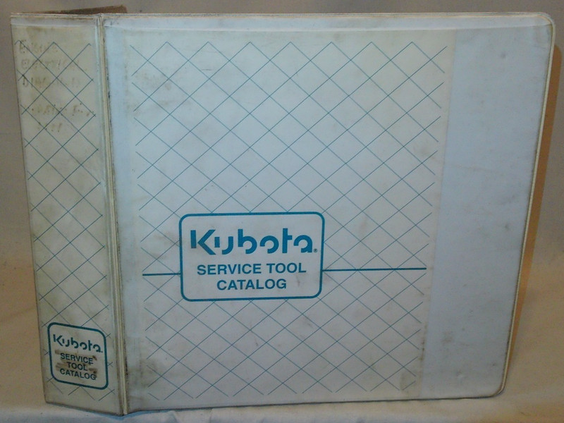 -Kubota- Vintage Engine Electrical Tractor Operators Service Manual Binder