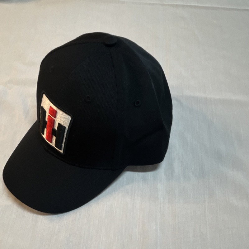 International Harvester Logo Black Cotton Adjustable Hat Agriculture IH Case IH gallery