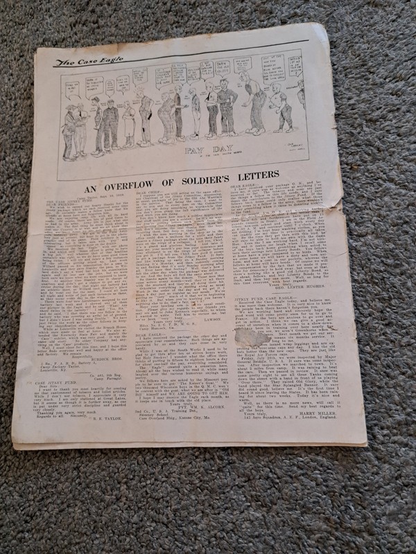 October 1918 Case Eagle Magazine Tractors Employee Magazine Racine Wisconsin gallery