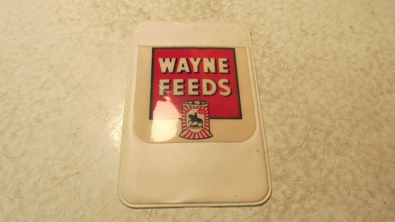 Vintage Wayne Feeds Pocket Pen Holder