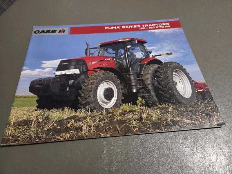 2007 Case International Puma Series Tractor Brochure 165 180 195 210
