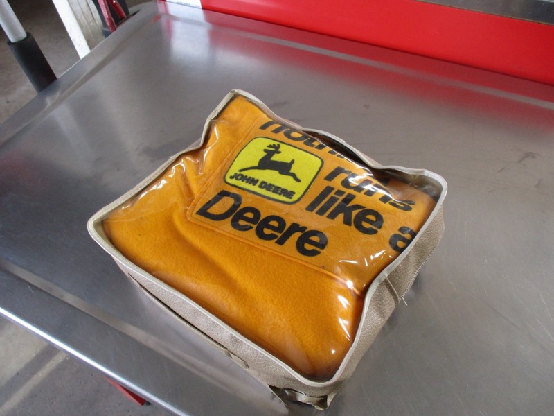 Original John deere snowmobile blanket in original case