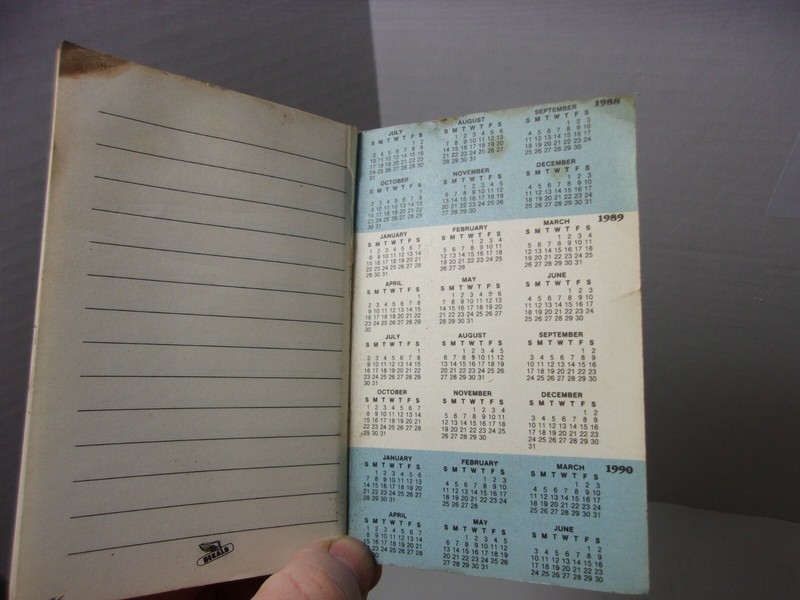Dekalb Farmers Pocket memo Advertising Agriculture 1980's Vintage Book Farm gallery