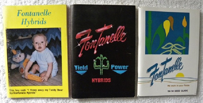 1979,1983,1988 Fontanelle Hybrid Seed Corn, Fremont, Nebraska NE, 3 Note Books