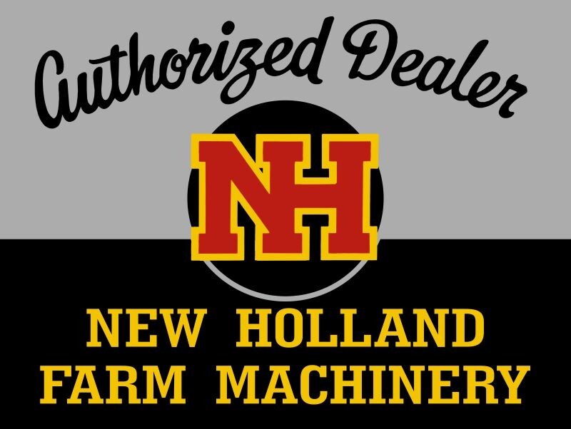 New Holland Farm Machinery Authorized Dealer New Metal Sign: 9×12″ Free Shipping
