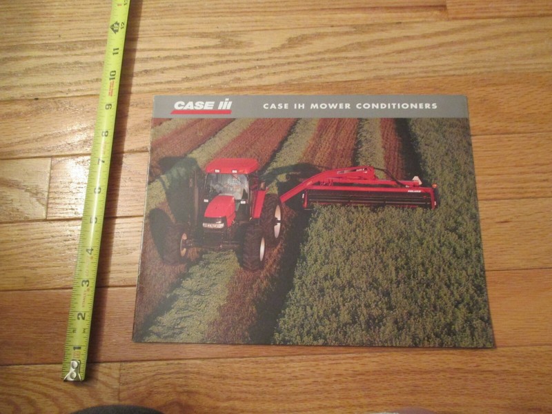 Case International Harvester Mower Conditioners sales brochure