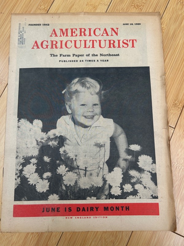 JUNE 18 1960 AMERICAN AGRICULTURIST MAGAZINE THE FARM PAPER DAIRY MONTH