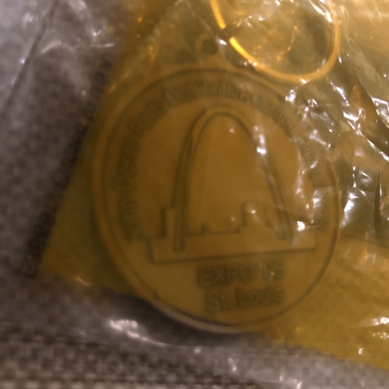 NOS John Deere Expo 1995 St Louis Keychain gallery