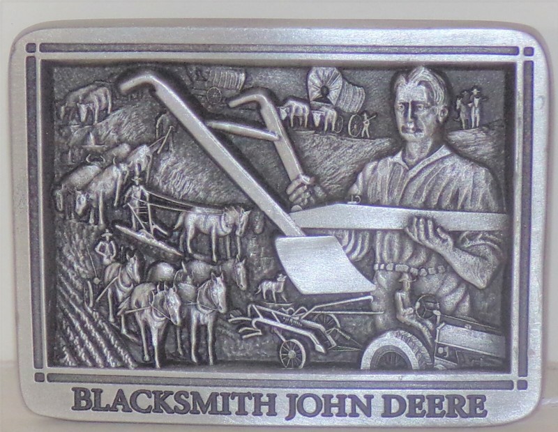 John Deere belt buckle -Blacksmith John Deere – Limited Edition – 1st in series