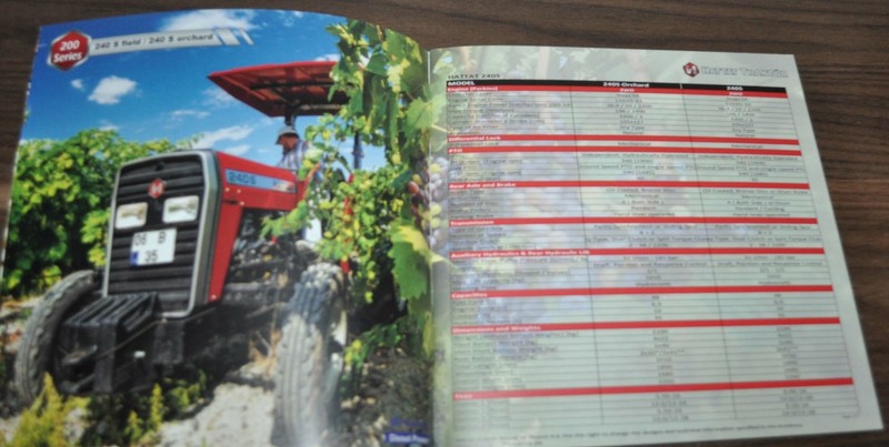 Hattat Product Catalog Tractor Turkey Brochure Prospekt gallery