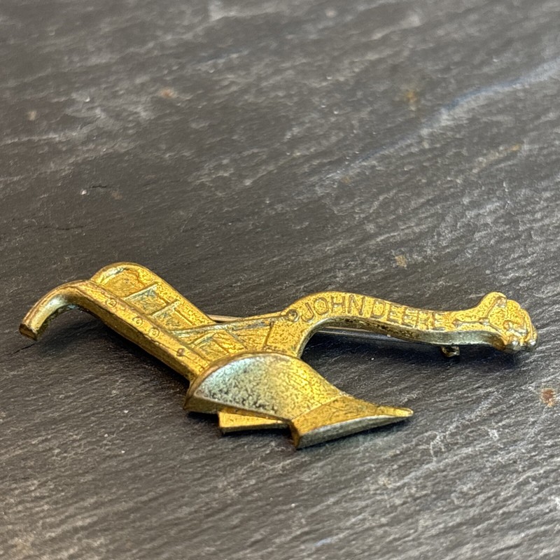 Antique John Deere Plow Pin Robbins Co Attleboro Rare 1a