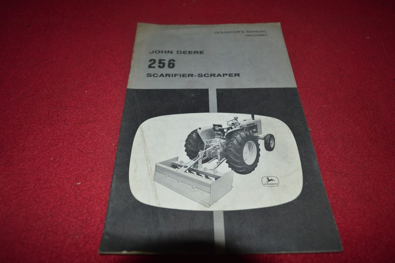 John Deere 256 Scarifier Scraper Operator’s Manual BWPA