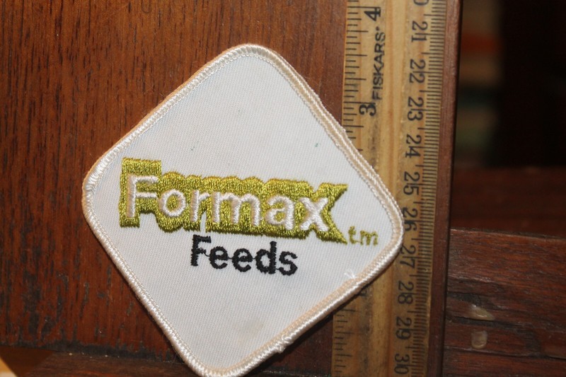 Vintage Formax Feeds Embroidered Patch gallery