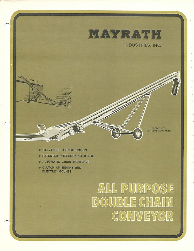 Farm Equipment Brochure – Mayrath – All Purpose Double Chain Conveyor (F7535)