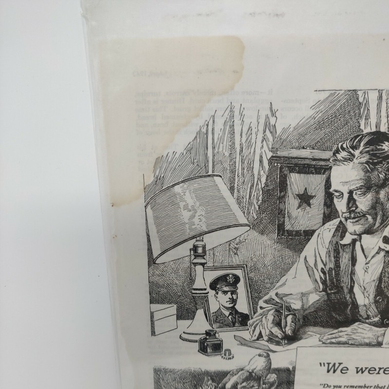 1943 John Deere Advertisement War Bonds Army Navy Flag Dog Country Gentleman gallery